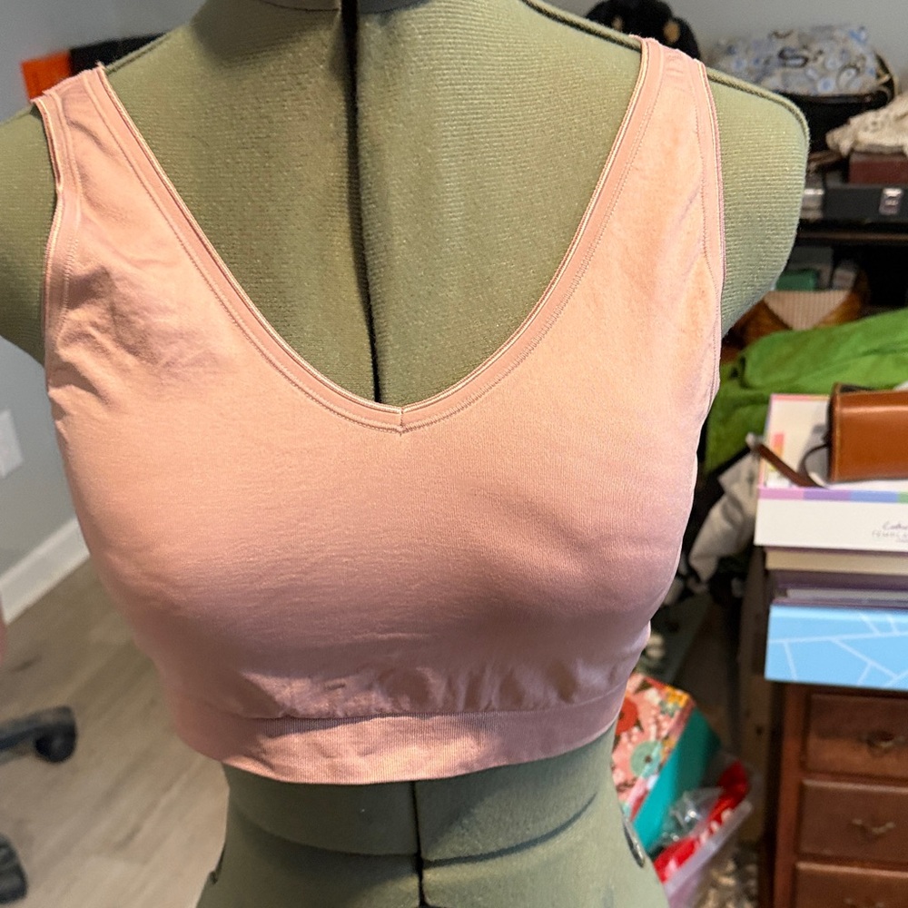 AnyBody 1X Mauve Padded Wireless Bra